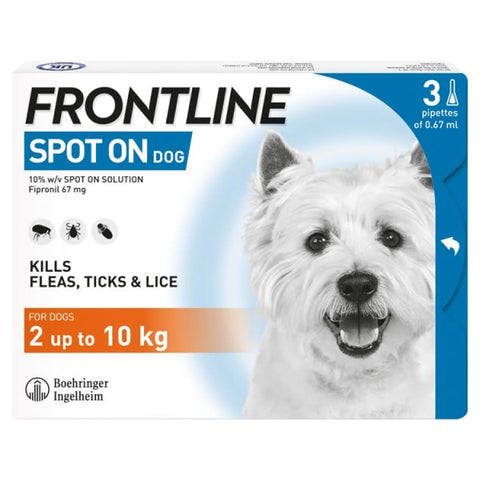 Frontline spot on for dogs