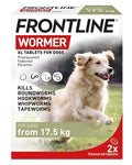 Frontline wormer XL tablets for dogs