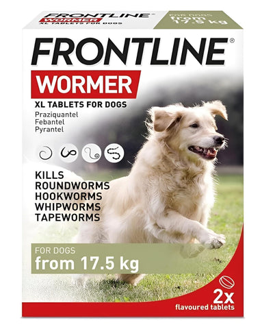 Frontline wormer XL tablets for dogs