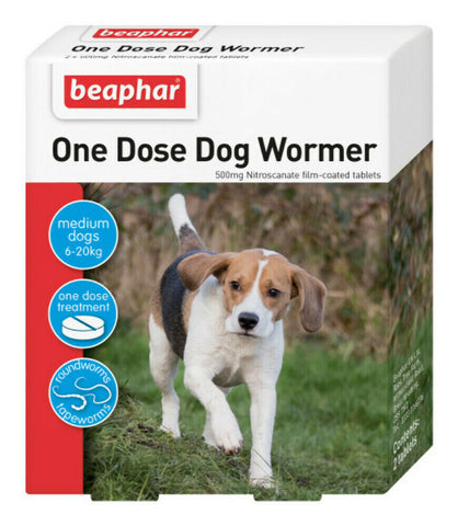Bephar one dose dog wormer