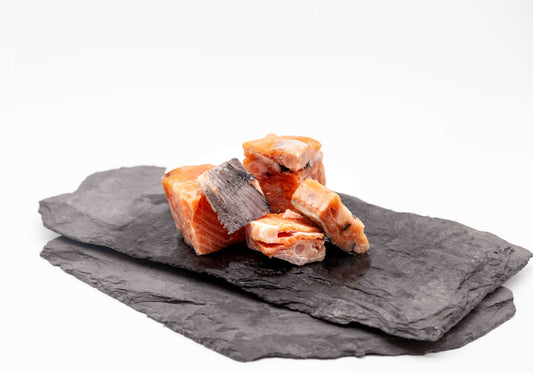Salmon chunks