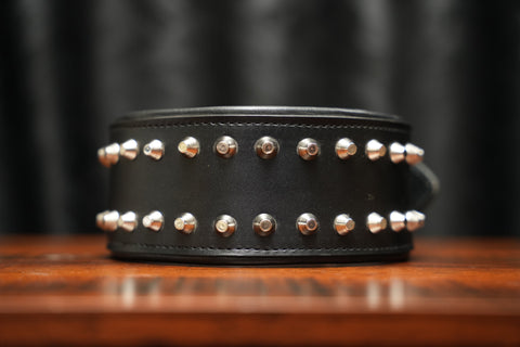 Leather Studded collar