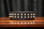 Medium Studded Leather Collar